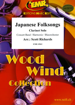 Musiknoten Japanese Folksongs, Richards