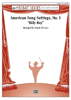 Musiknoten American Song Settings, No. 1 -
