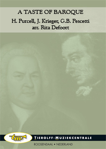 Musiknoten A Taste of Baroque, Rita Defoort