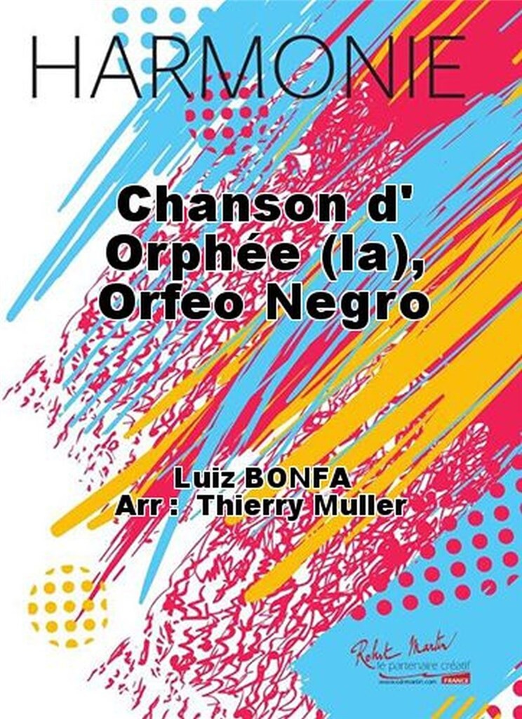Musiknoten La Chanson d´Orphee (aus dem Film Orfeu negro), Luiz Bonfa/Thierry Muller