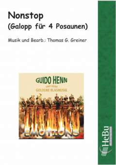 Musiknoten Nonstop (Galopp für 4 Posaunen), Thomas G. Greiner