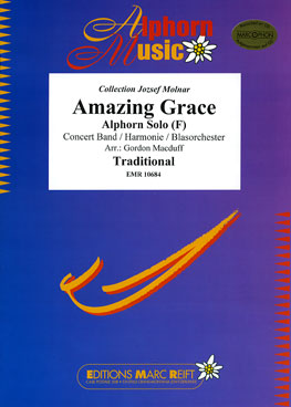 Musiknoten Amazing Grace (Alphorn Solo in F), Traditional/Macduff