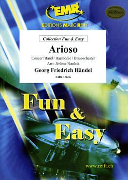 Musiknoten Arioso, Händel/Naulais