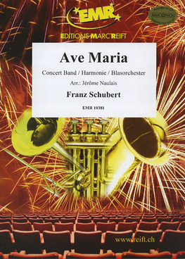 Musiknoten Ave Maria, Schubert/Naulais