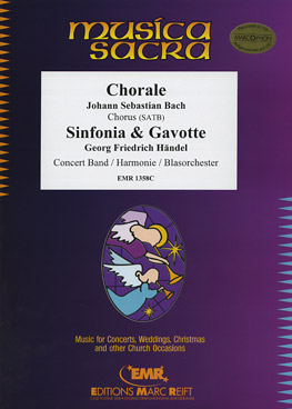 Musiknoten Choral/Sinfonia & Gavotte (Chorus SATB), Bach/Händel/Michel
