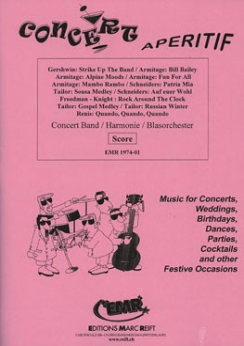 Musiknoten Concert Aperitif (12 Pieces) - Score (Partitur)