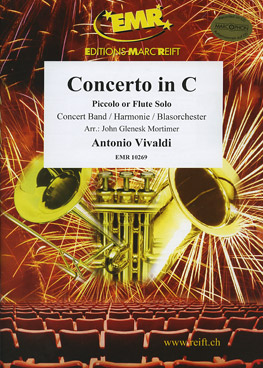 Musiknoten Concerto in C, Vivaldi/Mortimer