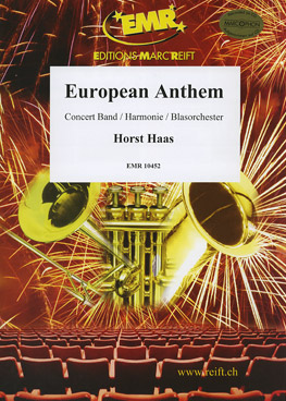 Musiknoten European Anthem, Haas