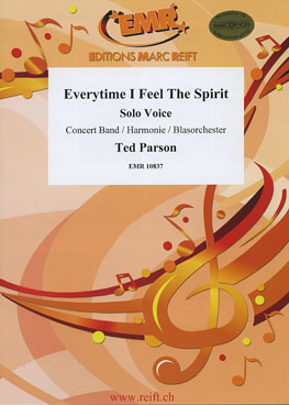 Musiknoten Everytime I Feel The Spirit (Solo Voice), Parson