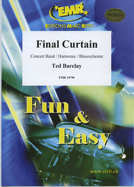 Musiknoten Final Curtain, Barclay