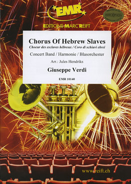 Musiknoten Hebräischer Sklavenchor, Verdi/Hendriks