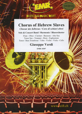 Musiknoten Hebräischer Sklavenchor, Verdi/Oliver