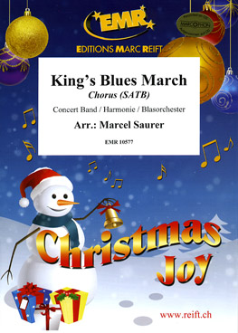 Musiknoten King's Blues March, Saurer