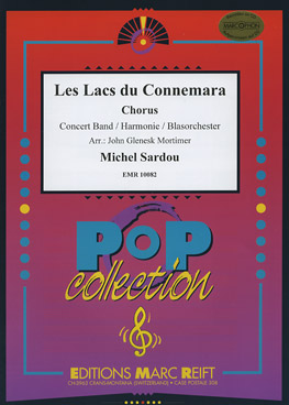 Musiknoten Les Lacs du Connemara, Sardou/Revaux/Mortimer