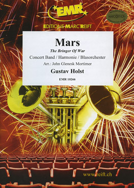 Musiknoten Mars, Holst/Mortimer