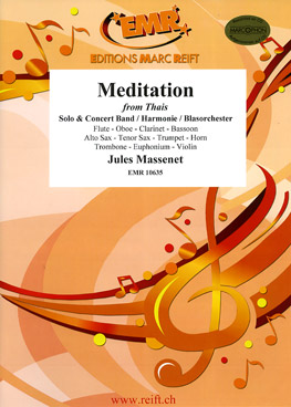 Musiknoten Meditation From Thais, Massenet/Mortimer
