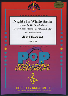 Musiknoten Nights In White Satin, Hayward/Saurer