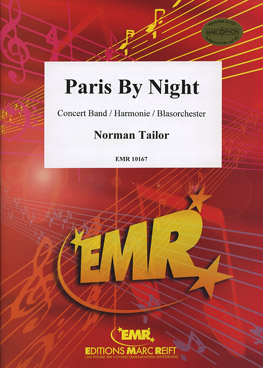 Musiknoten Paris By Night, Tailor
