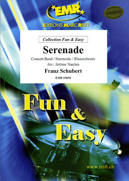 Musiknoten Serenade, Schubert/Naulais
