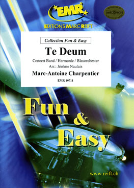Musiknoten Te Deum, Charpentier/Naulais