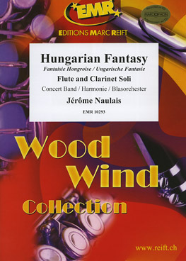 Musiknoten Ungarische Fantasie (Flute & Clarinet Duet), Naulais