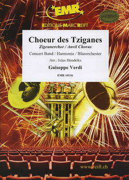 Musiknoten Zigeunerchor, Verdi/Hendriks