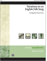 Musiknoten Variations on an English Folk Song, Vince Gassi