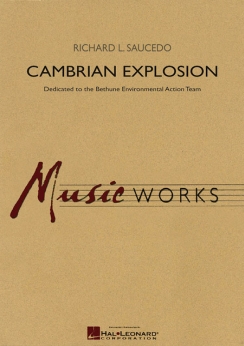 Musiknoten Cambrian Explosion, Richard L. Saucedo