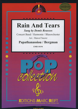 Musiknoten Rain and tears, Papathanassiou/Bergmann/Marcel Saurer