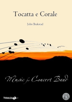 Musiknoten Toccata e Corale, John Brakstad