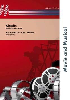 Musiknoten Aladdin Selection for Band, Ashman/Tim Rice/Alan Menken/Willy Hautvast