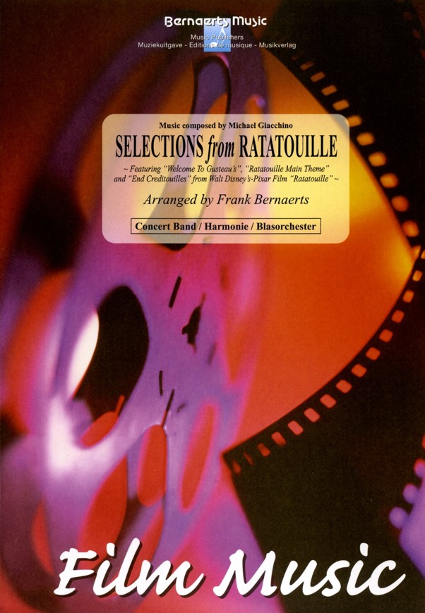 Musiknoten Selections From Ratatouille, Michael Giacchino/Frank Bernaerts