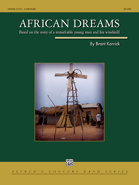 Musiknoten African Dreams, By Brant Karrick
