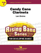 Musiknoten Candy Cane Clarinets, Len Orcino