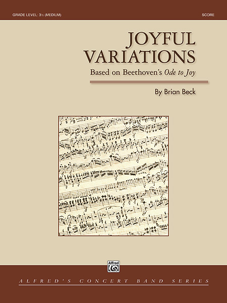 Musiknoten Joyful Variations, By Brian Beck
