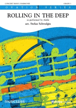 Musiknoten Rolling in the Deep, Adele/Stefan Schwalgin