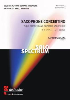 Musiknoten Saxophone Concertino - für Alt- und Sopransaxophon, Satoshi Yagisawa