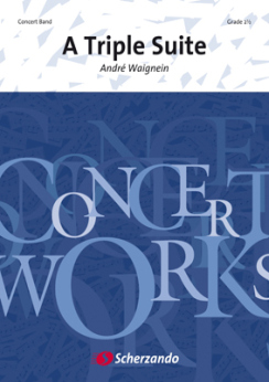 Musiknoten A Triple Suite, Andre Waignein