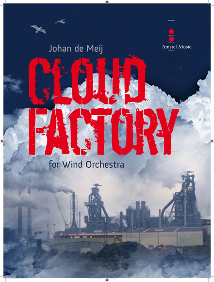 Musiknoten Cloud Factory, Johan de Meij