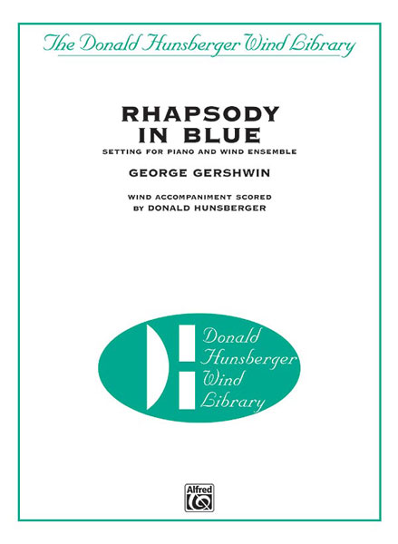 Musiknoten Rhapsody in Blue (Setting for Piano and Wind Ensemble), George Gershwin/Hunsberger