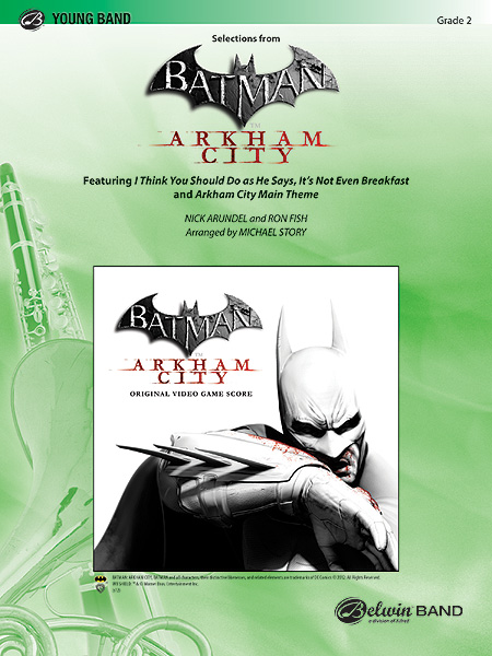 Musiknoten Selections from Batman: Arkham City, By Nick Arundel and Ron Fish/Michael Story