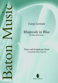 Musiknoten Rhapsody in Blue for Piano and Orchestra, George Gershwin/Marco Tamanini