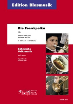 Musiknoten Die Froschpolka, Berthold Schick/Peter Schad