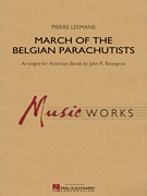 Musiknoten March of the Belgian Parachutists, Pierre Leemans/John Bourgeois