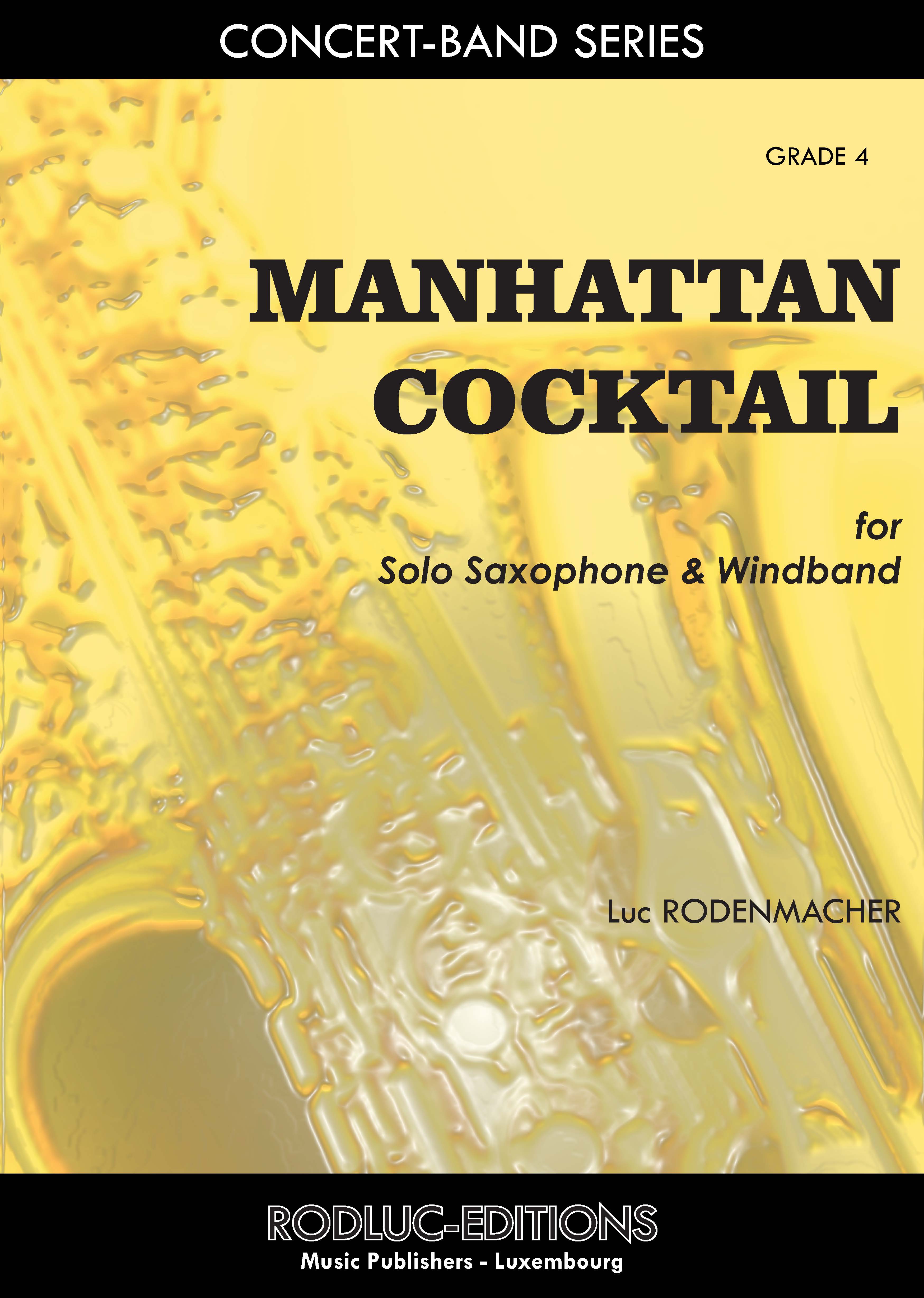 Musiknoten Manhattan Cocktail, Luc Rodenmacher