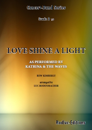 Musiknoten Love Shine A Light, Rew Kimberly/Luc Rodenmacher