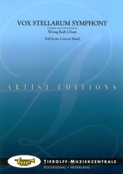 Musiknoten Vox Stellarum Symphony, Kah Chun Wong - complete
