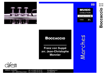 Musiknoten Boccaccio, Suppé/Monnier - Brass Band