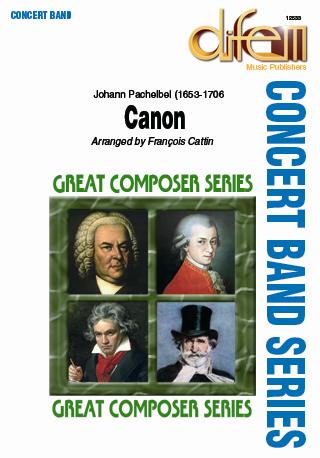 Musiknoten Canon, Pachelbel/Cattin
