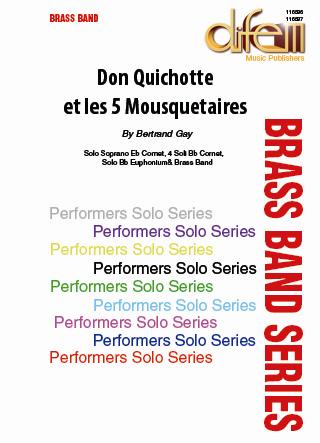 Musiknoten Don Quichotte, Gay - Brass Band